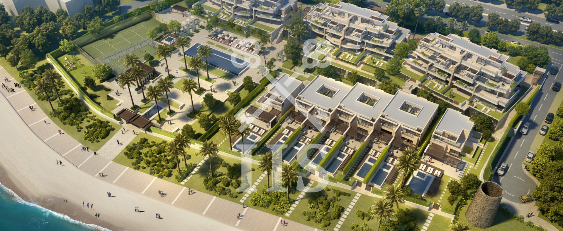 Te koop in Marbella met zeezicht