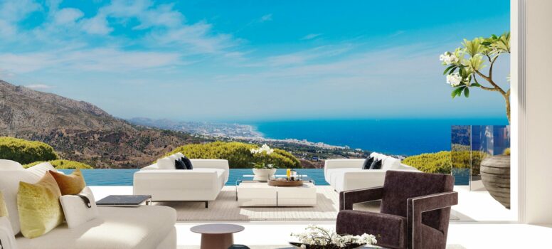 Lounge 3.Vista Lago Villa te huur Marbella