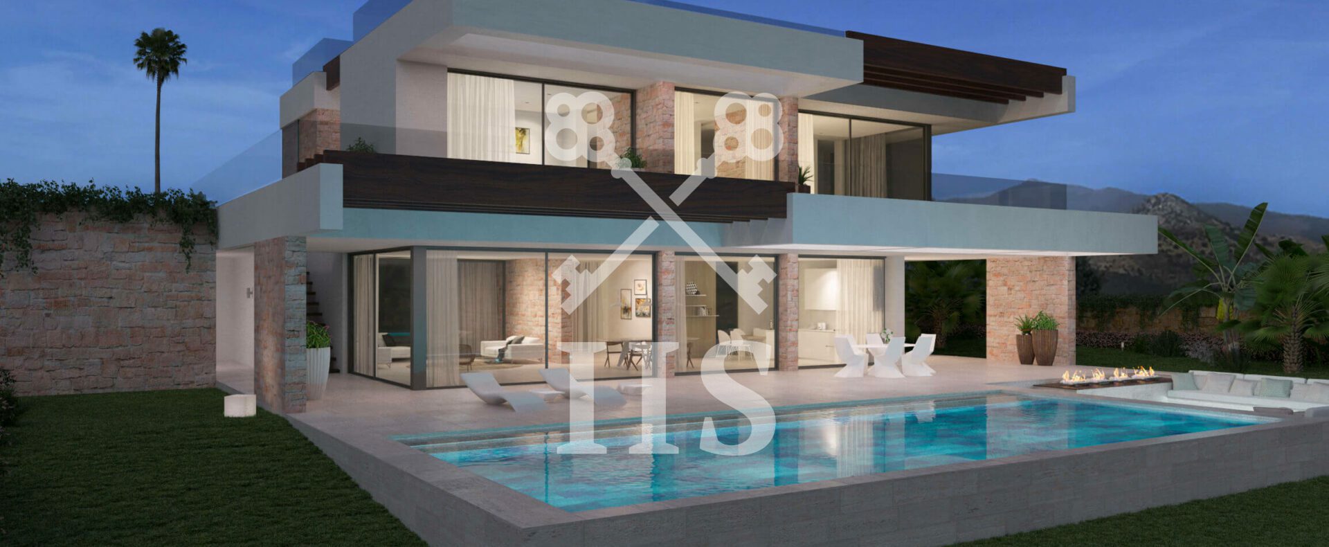 EXTERIORROMANOCIELO Elviria INVESTINSPAIN - Nieuwbouwprojecten Marbella