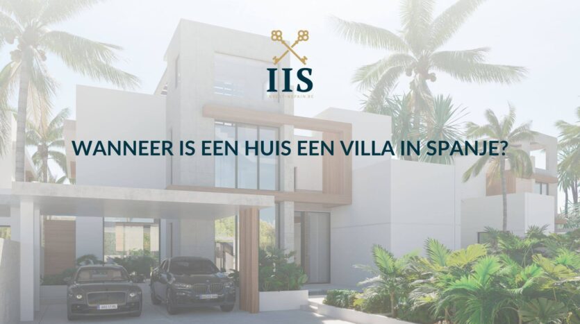 Wanneer villa Spanje