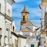 low angle view building against sky estepona malaga old city kopie