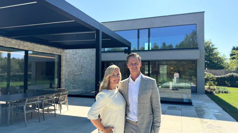 INVESTINSPAIN showvilla Boortmeerbeek achterkant