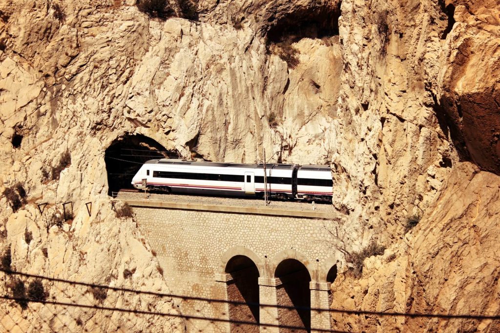 Train Spain Caminito del Rey: New Malaga-Marbella Railway Line