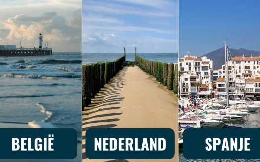 Vastgoed kust Belgie Nederland Spanje