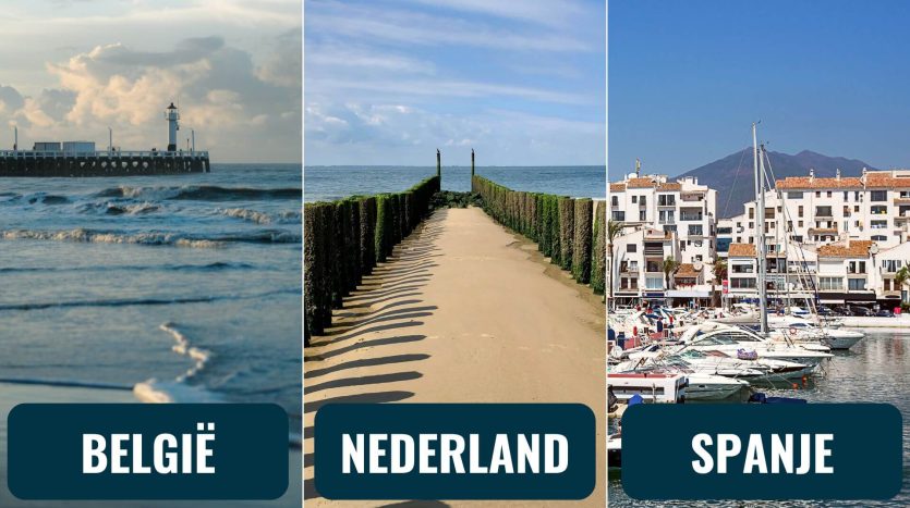 Vastgoed kust Belgie Nederland Spanje