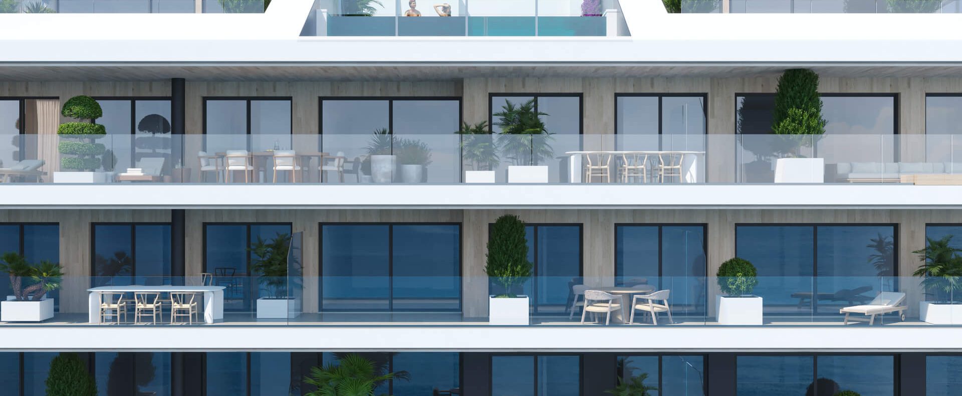 6 Fachada Torre Biznaga Fuengirola