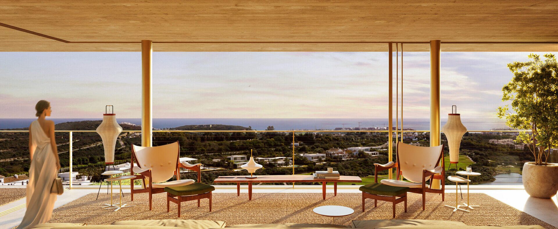 S35 INT Living MK Sunset R2c scaled St Regis the residences Casares