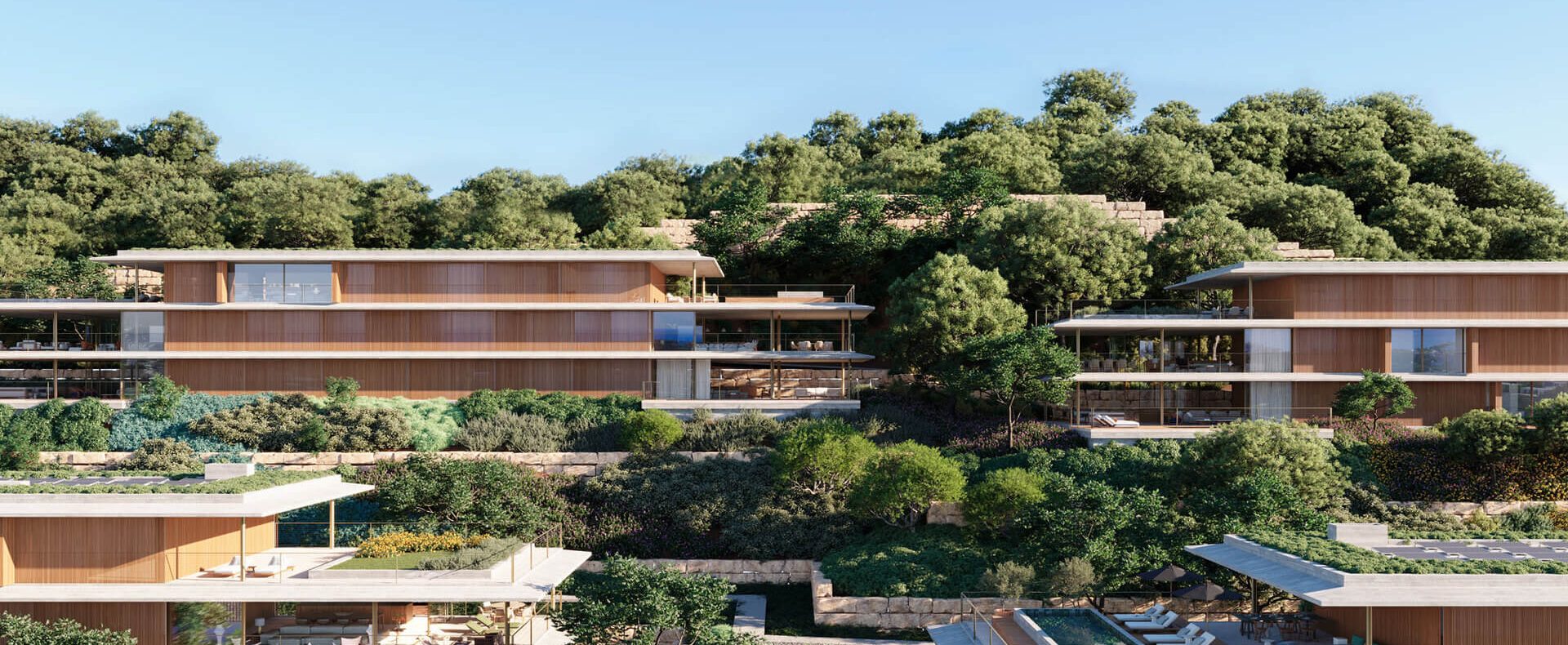 URB S06 EXT Frontview Day R3 St Regis the residences Casares